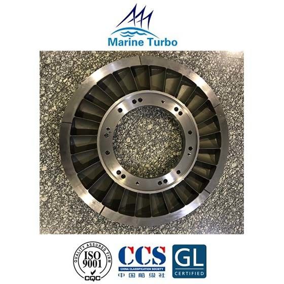 Heavy Duty Engines T- Mitsubishi Turbocharger Marine Spare Parts T- MET35 Nozzle Ring